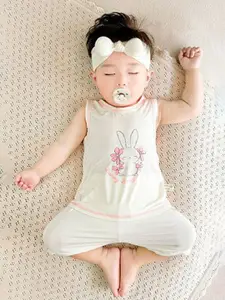 StyleCast x Revolte Girls Printed Sleeveless T-Shirt With Shorts