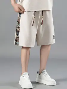 StyleCast x Revolte Men Printed Rapid-Dry Mid Rise Relexed Fit Regular Shorts