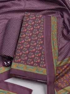 Meena Bazaar Printed Unstitched Dress Material