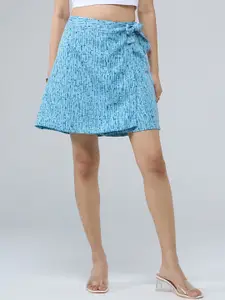 20Dresses Self Design Straight Above Length Skort