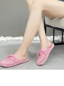 Brofoot Women Pink EVA Flip Flops