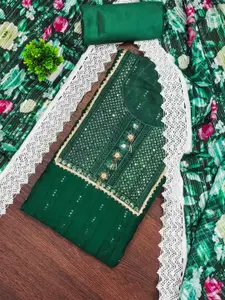 KIMISHA Embroidered Unstitched Dress Material