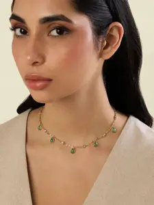 Isharya Brass Gold-Plated Necklace