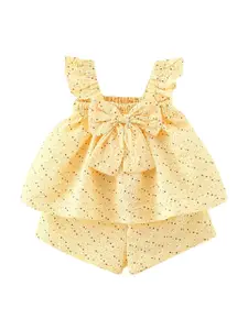 StyleCast x Revolte Girls Printed Top with Shorts