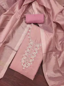 KIMISHA Embellished Unstitched Dress Material