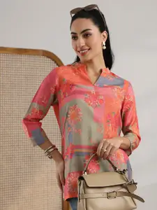 Libas Floral Printed Kurti