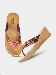 Adda Women Embellished Wedge Heel Sandals