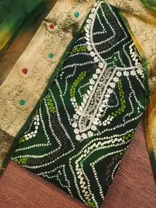 KIMISHA Embellished Unstitched Dress Material