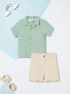 max Boys Shirt with Shorts