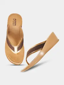 Adda Women Textured Wedge Sandals