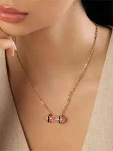 Isharya Brass Gold-Plated Necklace