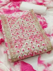 KIMISHA Dyed Unstitched Dress Material