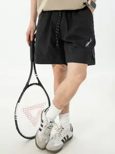 StyleCast x Revolte Men Typography Printed Regular Fit Mid-Rise Sports Shorts