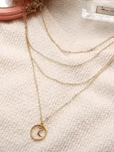 DressBerry Gold-Plated Layered Necklace