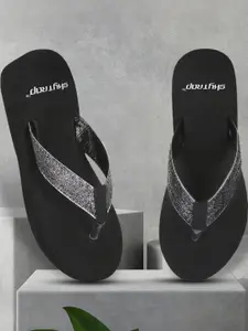 Skytrap Women Grey Flip Flops