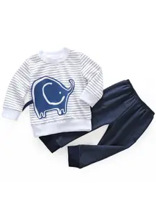 StyleCast x Revolte Boys Striped T-shirt with Trousers