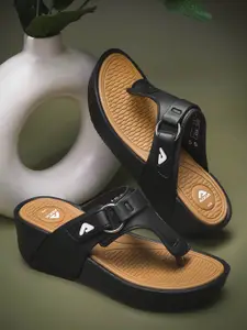 Adda Wedge Heel Sandals with Buckles