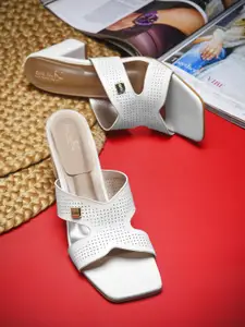 Froh Feet Women Open Toe Block Sandals