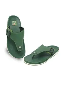 Trekiva Men Green EVA Flip Flops