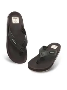 Trekiva Men Brown EVA Flip Flops