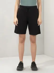 Amante High-Rise Relaxed-Fit Pure Cotton Sports Shorts