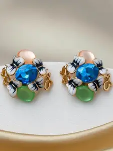 Estailo fashion Floral Shaped Studs