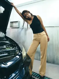 FREAKINS Women Straight Fit Low-Rise Jeans