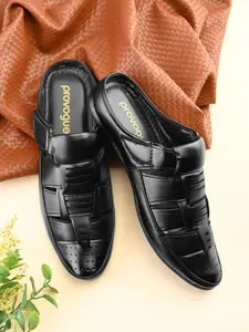 Provogue Men Solid Synthetic Comfort Regular Sandals