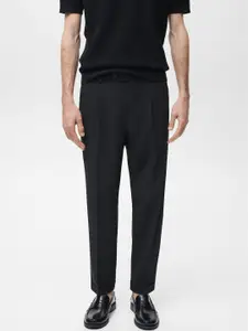 MANGO MAN Regular Fit Formal Trousers