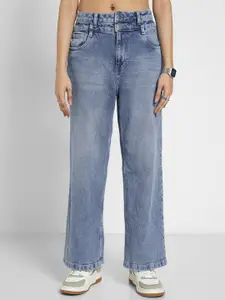 SF JEANS by Pantaloons Women Straight Fit Mid-Rise Jeans