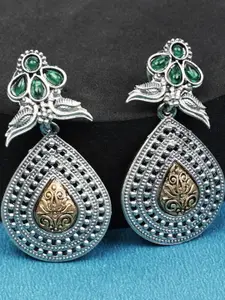 Neeara Fashion Women Green Earrings