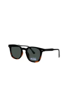 DressBerry Women Black Lens & Black Square Sunglasses with