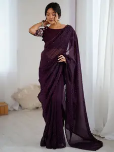 Anouk Embellished Heavy Work Tissue Saree