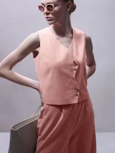 Vero Moda Women Cotton Sleeveless Top