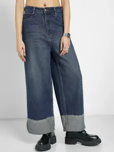 SF JEANS by Pantaloons Women Relaxed Fit Mid-Rise Light Fade Cotton Jeans