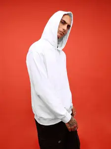 The Roadster Lifestyle Co. Men Cotton Fleece Oversized Full Sleeves Hoodie