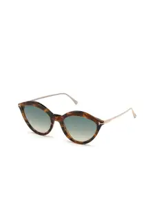 Tom Ford Women Cateye Sunglasses with UV Protected Lens FT0663 57 55P