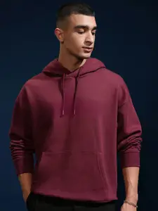 The Roadster Lifestyle Co. Men Oversized Full Sleeve Casual Hoodie Sweatshirts