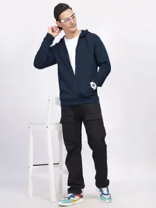 The Roadster Lifestyle Co. Men Full Sleeve Casual Zipper Hoodie