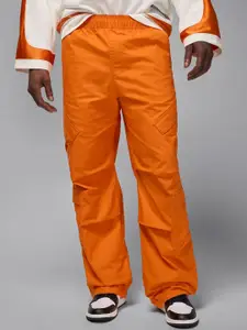 Nike Jordan Flight Men Utility Loose Fit Mid-Rise Easy Wash Cotton Cargos Trousers