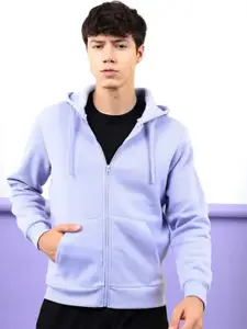 The Roadster Lifestyle Co. Long Sleeves Hooded Zipper Sweatshirt