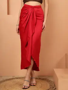 NEUDIS Wrap Midi Skirt