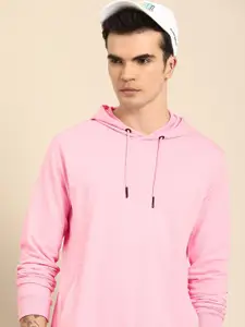 The Roadster Lifestyle Co. Men Full Sleeve Hooded Sweatshirt