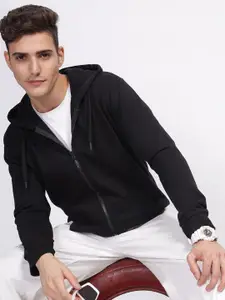 The Roadster Lifestyle Co. Men Full Sleeves Cotton Hooded Sweatshirts