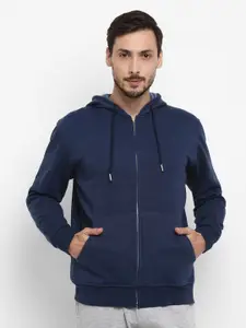 The Roadster Lifestyle Co. Men Front-Open Anti Odour Hooded Sweatshirts