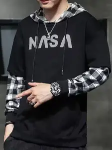 TRUE BASKET Men Printed Cotton Sweatshirt