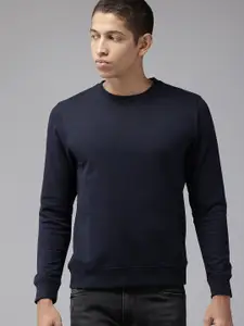 The Roadster Lifestyle Co. Men Round Neck Full Sleeves Sweatshirt