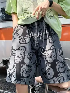 StyleCast Men Graphic Printed Mid-Rise Regular Shorts