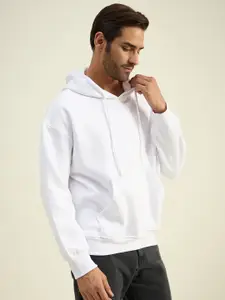 The Roadster Lifestyle Co. Men Oversized Fit Long Sleeve Hoodie