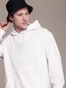 The Roadster Lifestyle Co. Men Oversized Casual Pullover Hoodie